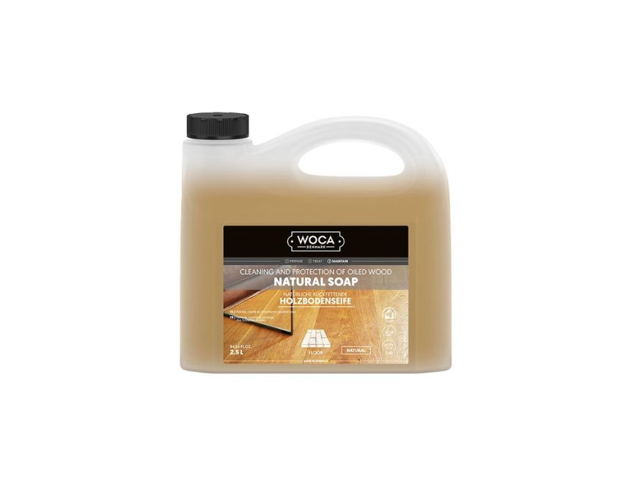 Houten Vloer Zeep - Naturel - 2,5L