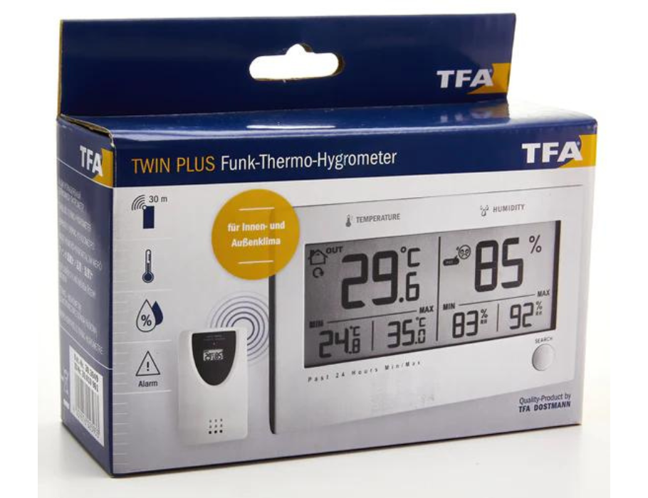 Thermo-hygrometer Klimaat ABS Controle Binnenvochtigheid kopen vanaf een prijs van 3.7