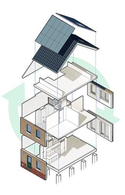 een woning ! voor 70 procent circulair