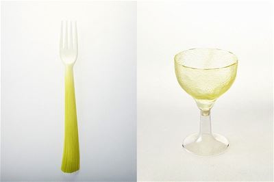 Prachtig Bio-Plastic bestek (wegwerp? )