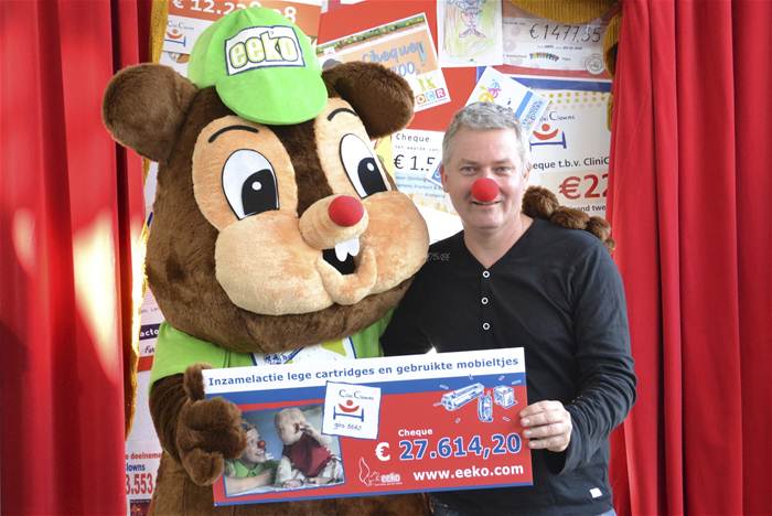 Inzamel actie Eeko haalt 310.000 EURO op voor goede doelen!