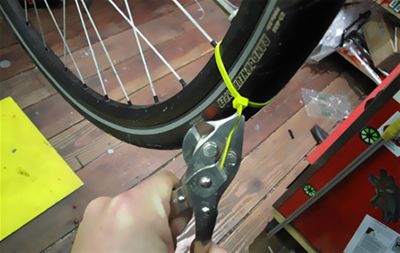 Fiets sneeuwketting