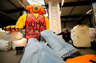 Humana Grootste hergebruiker op de Huishoudbeurs