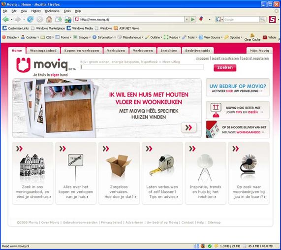 Moviq Eco-logisch: de eerste groene bouwmarkt Eco-Logisch webshop