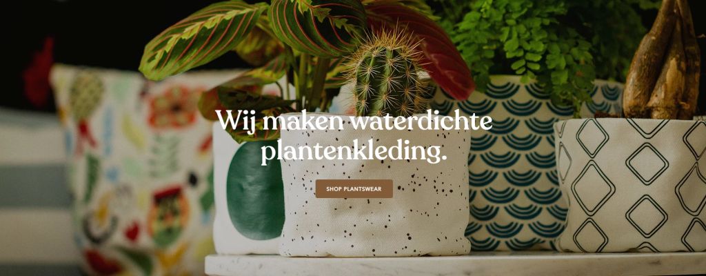 ‘s Werelds eerste merk voor plantenkleding