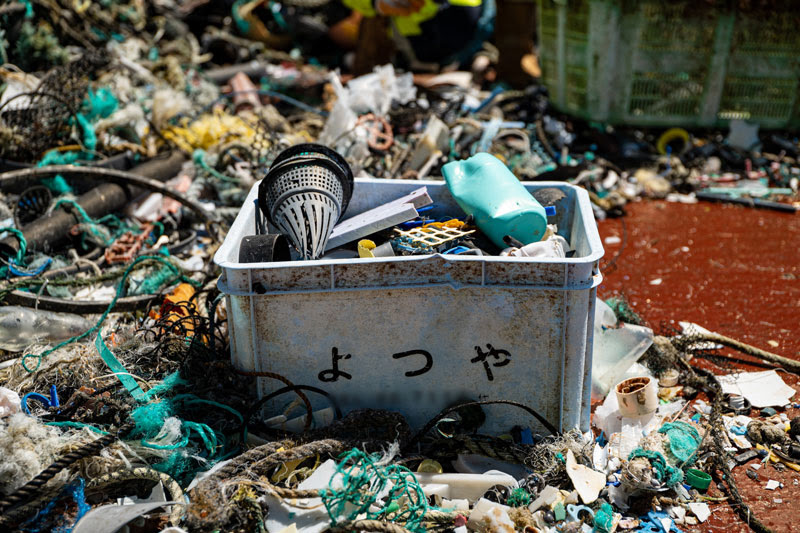 Where does all plastic in the Ocean come from?