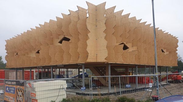 Der Flevoland-Pavillon - Floriade