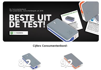 Xtorm Power Bank beste uit de test Consumentenbond