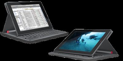 Toetsenbord op zonne-energie voor de iPad